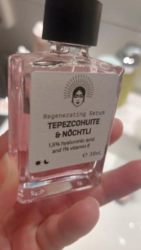 Customer photo review of Regenerating Serum - Tepezcohuite & Nōchtli