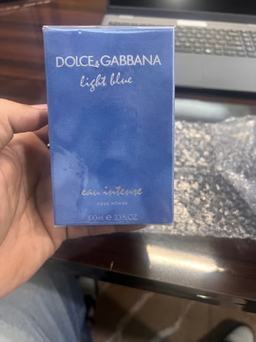 Customer photo review of Dolce & Gabbana Light Blue Eau Intense Eau De Parfum For Men
