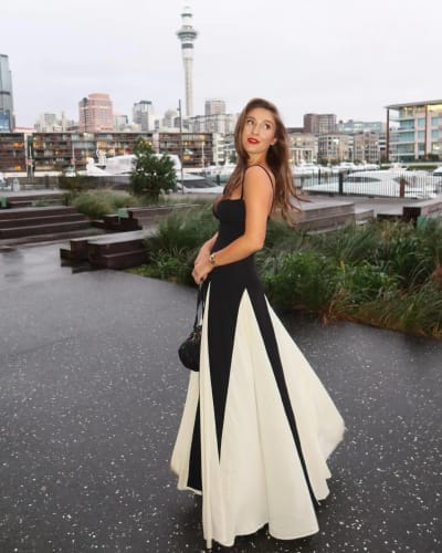 Customer photo review of Paloma maxi dress