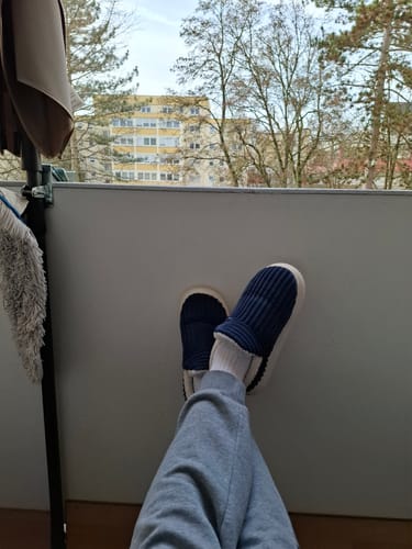 Customer photo review of Pantoletti - Plüschli // Plüsch-Hausschuh
