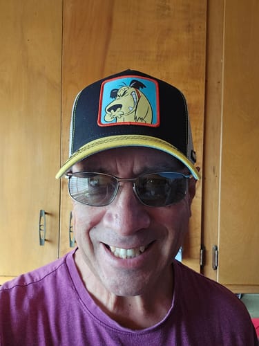 Customer photo review of OVERLORD X Hanna-Barbera: Muttley Trucker Cap