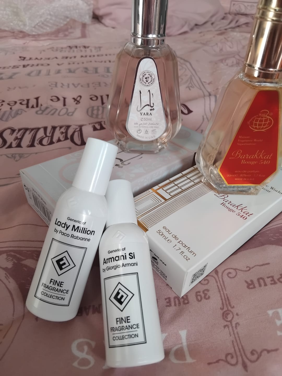 Customer photo review of Barakkat Rouge 540 EDP 50ml