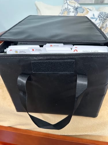 Customer photo review of Empty Fireproof Box