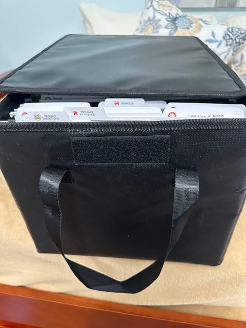 Customer photo review of Empty Fireproof Box