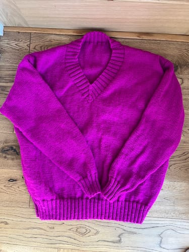 Customer photo review of Ladies Mystery Knitting Box