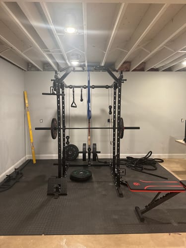 Customer photo review of K6-1.0 All-in-One Power Rack Functional Trainer