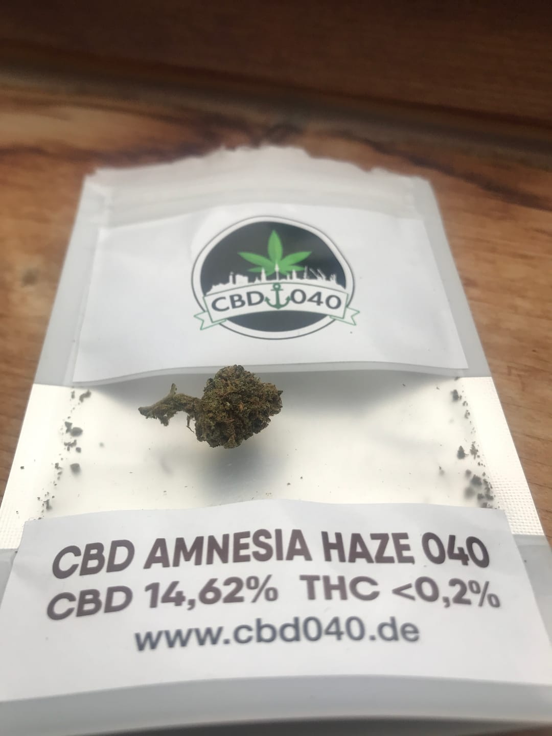 Customer photo review of Amnesia Haze CBD Blüten Indoor