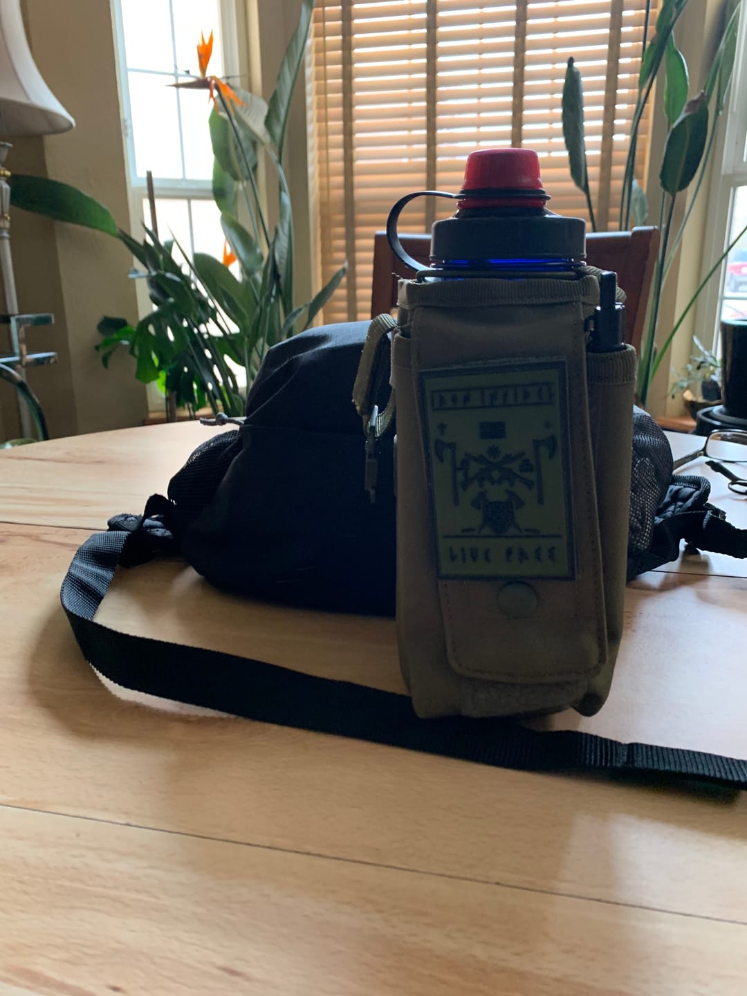 Customer photo review of 32oz Battle Bottle Sleeves