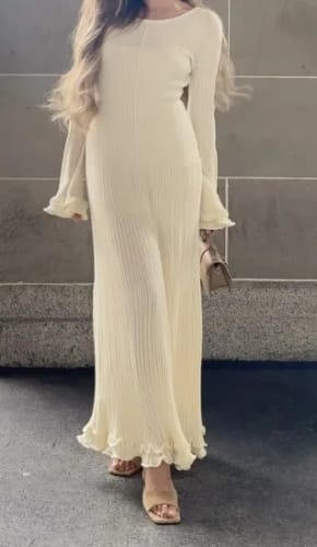 Customer photo review of Marla Maxi Dress
