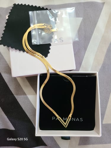 Customer photo review of Black Vixen Necklace