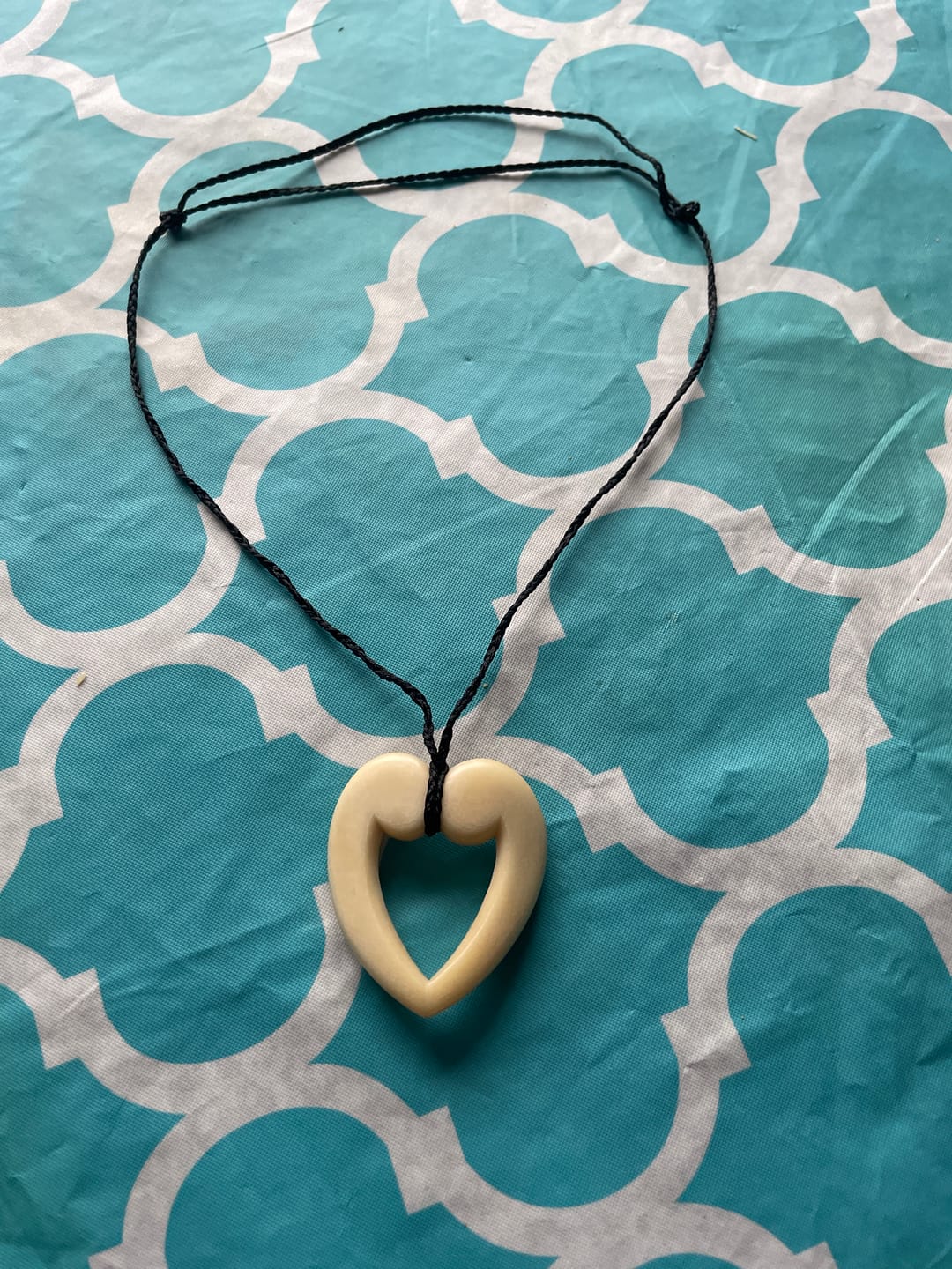 Customer photo review of Replacement handwoven wax cord
