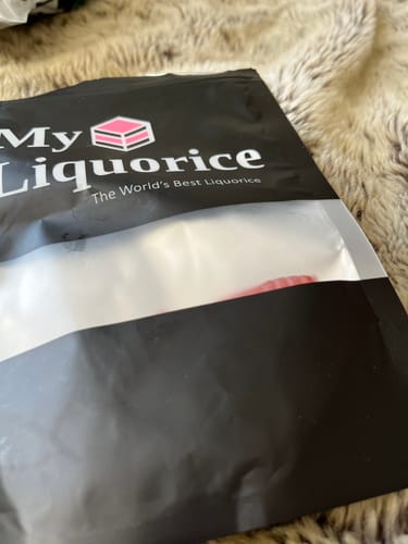 Customer photo review of Strawberry Liquorice Squares