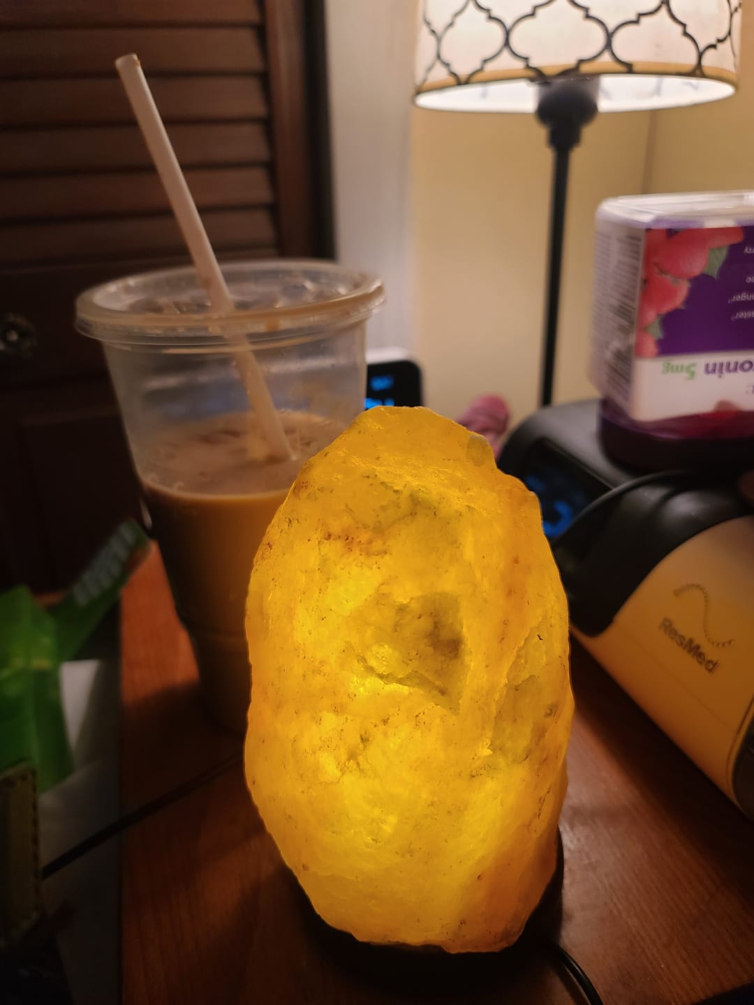 Customer photo review of Himalayan Salt Lamp