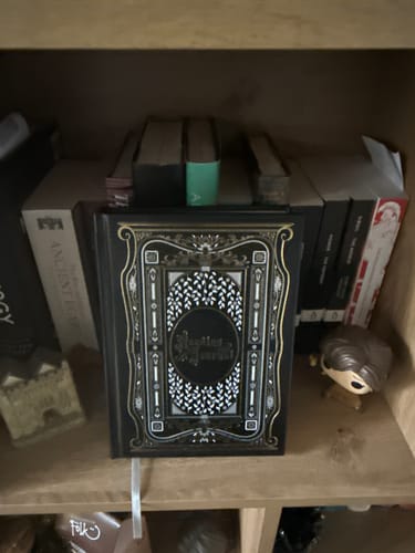 Customer photo review of The Reading Journal - Black