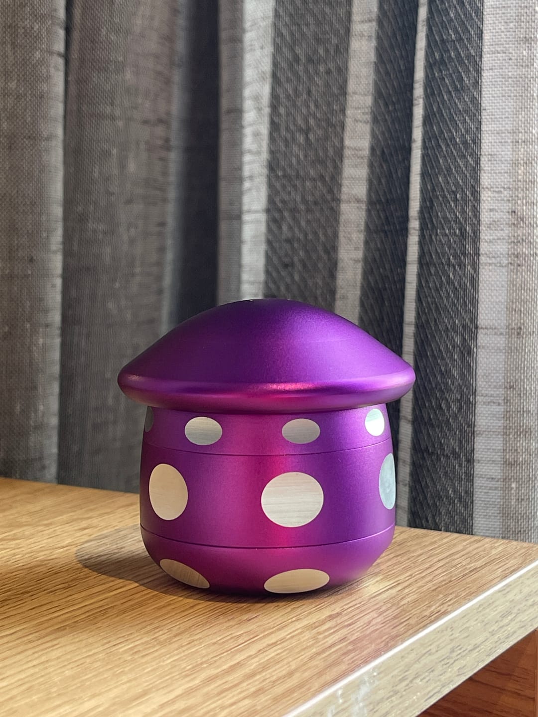 Customer photo review of 3D Colored Mushroom Solid Grinder