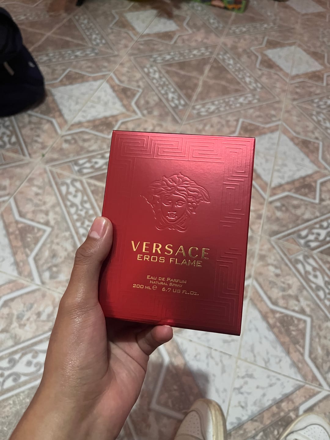 Customer photo review of Perfume Versace Eros Flame 200ml EDP