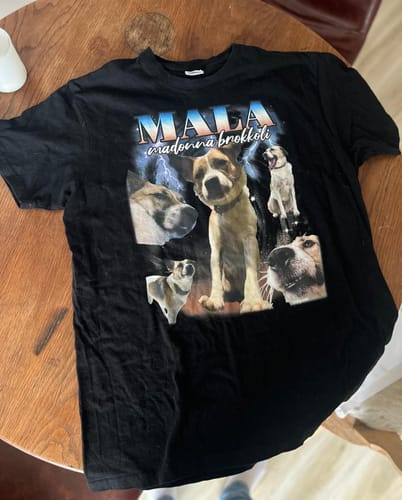 Customer photo review of 90er Vintage Bootleg - Individuelles T-Shirt
