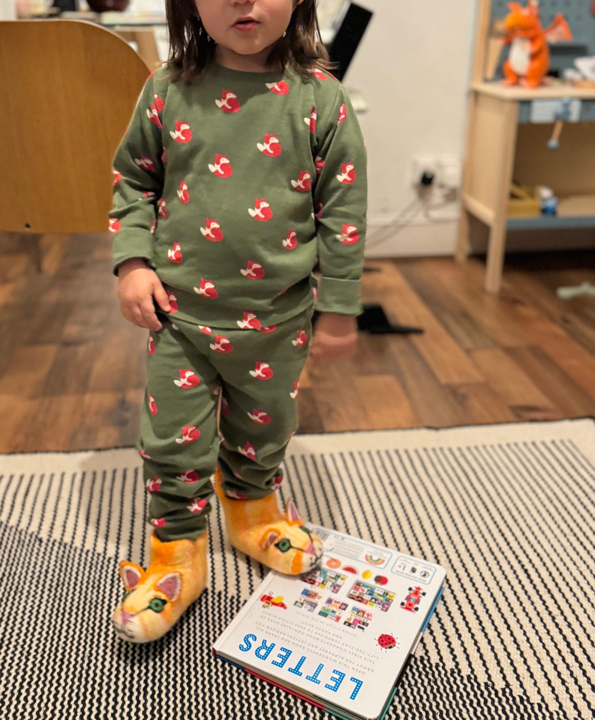 Customer photo review of Little Fox Organic Pyjamas