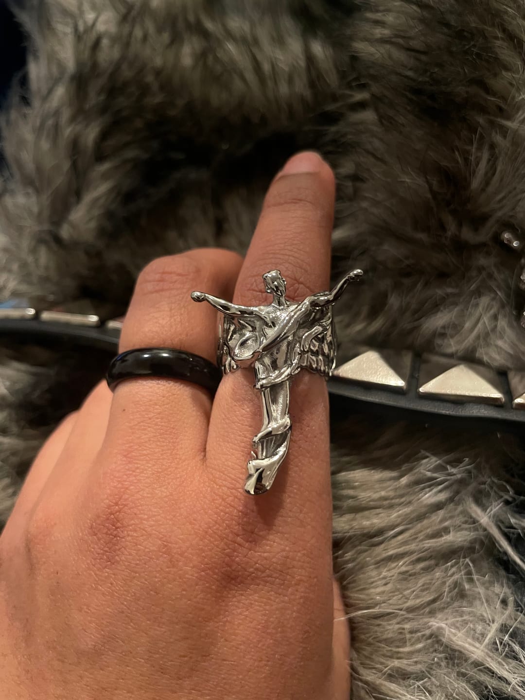 Customer photo review of FALLEN ANGEL RING