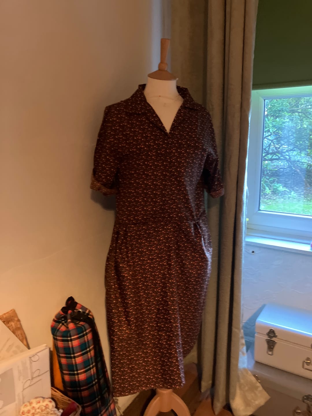 Customer photo review of Per Metre Tear Away Iron On Hand & Machine Embroidery Stabilizer Interfacing - 59cm / White