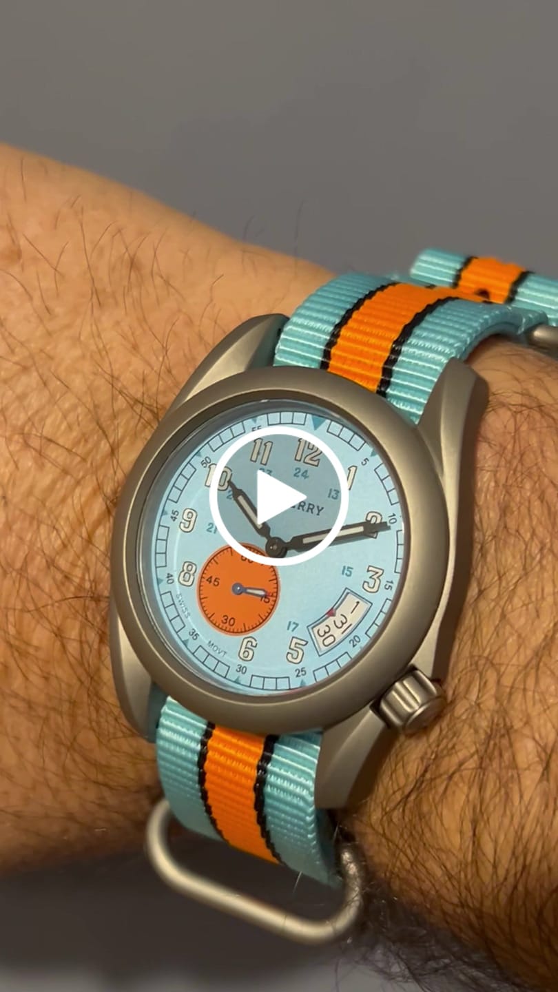 Customer video review of VOYAGER 38 - 100M Waterproof Titanium Field Watch | 917G