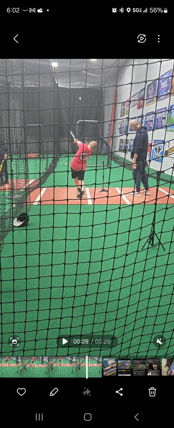 Customer photo review of TATER-ML19 (Two-Hand Short Bat Trainer)