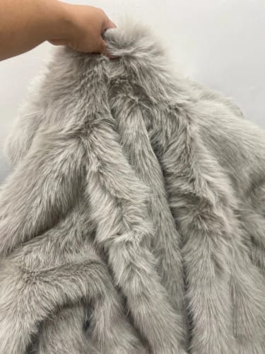 Customer photo review of Jenna Faux Fur Coat