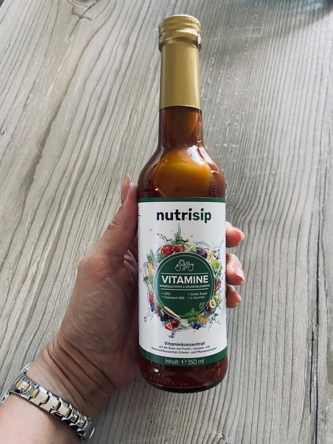 Customer photo review of Alle wichtigen Vitamine, Mineralstoffe und Spurenelemente für dich und deine Familie!