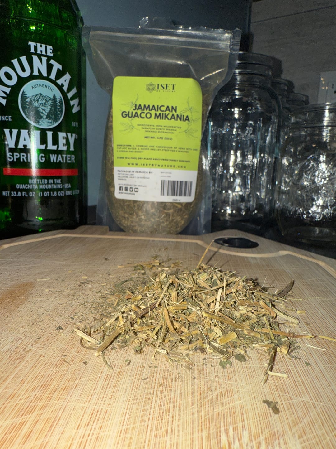 Customer photo review of Jamaican Guaco Mikania (Wildcrafted, Air-Dried, Dr Sebi Approved Alkaline Herb)