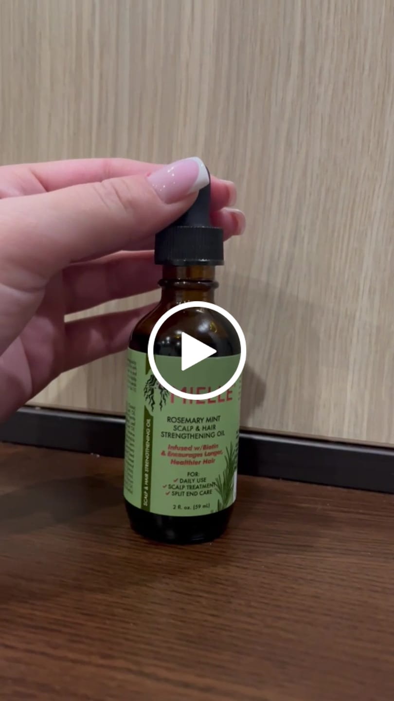 Customer video review of Mielle ruzmarinovo ulje za kosu