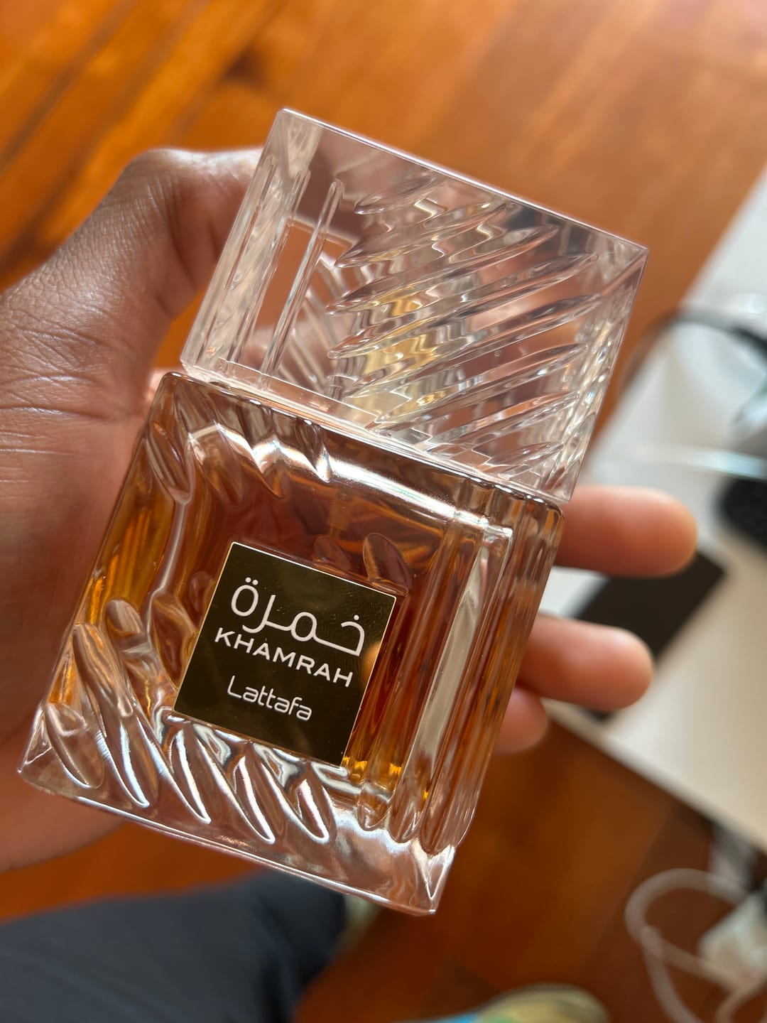 Customer photo review of Lattafa Khamrah (U) Edp 100ml