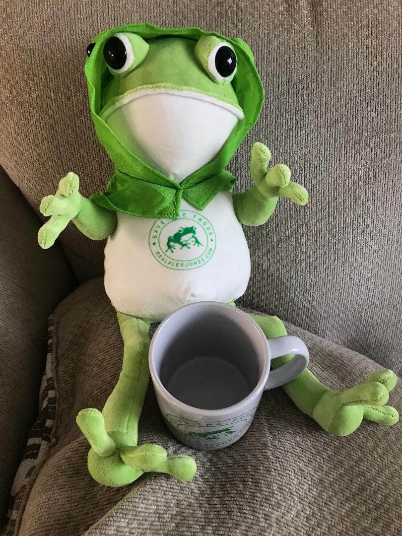 Customer photo review of Save The Frogs Coffee Mug