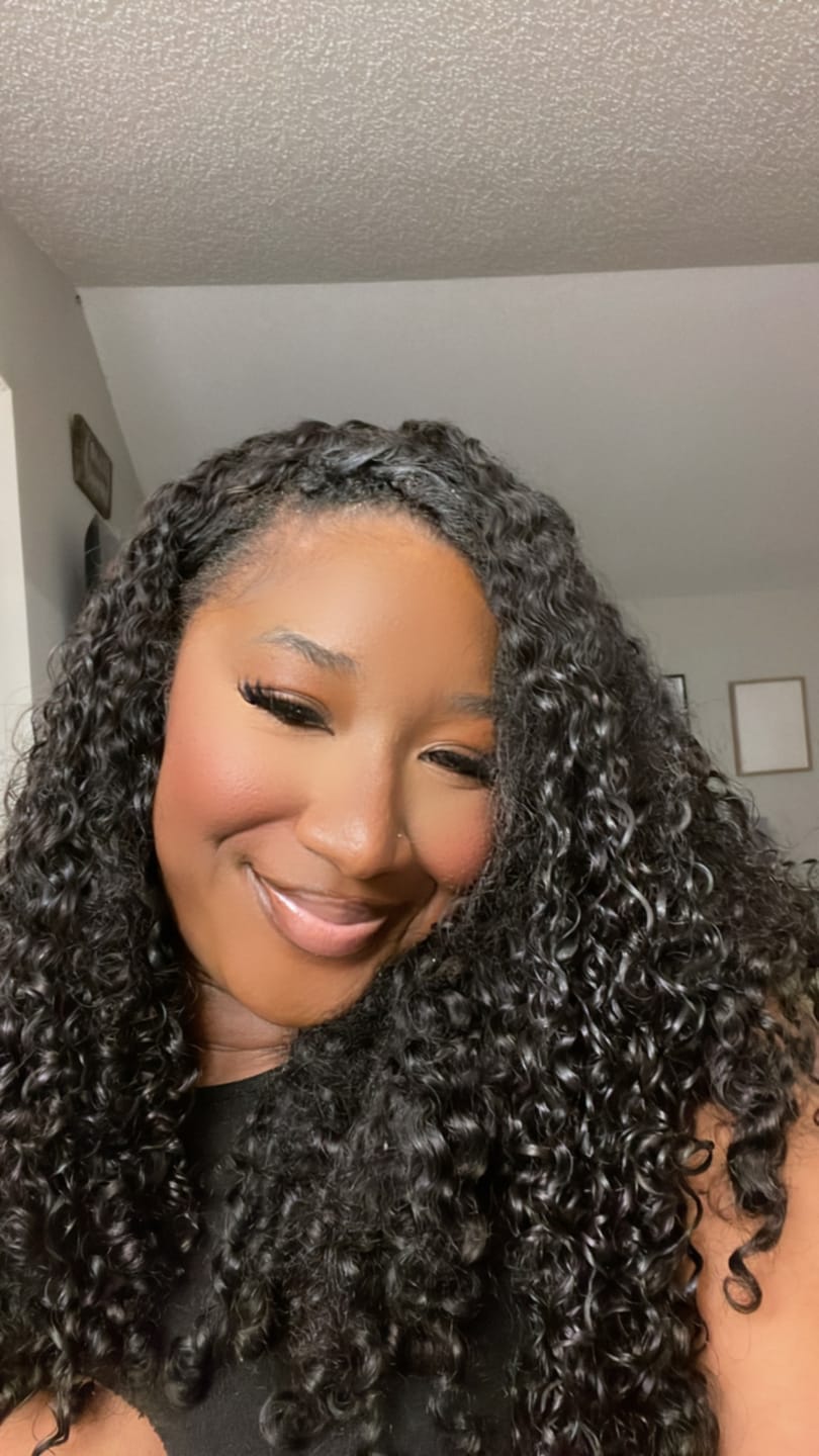 Customer photo review of LM Baby Curly™️ (Low-Maintenance Collection)