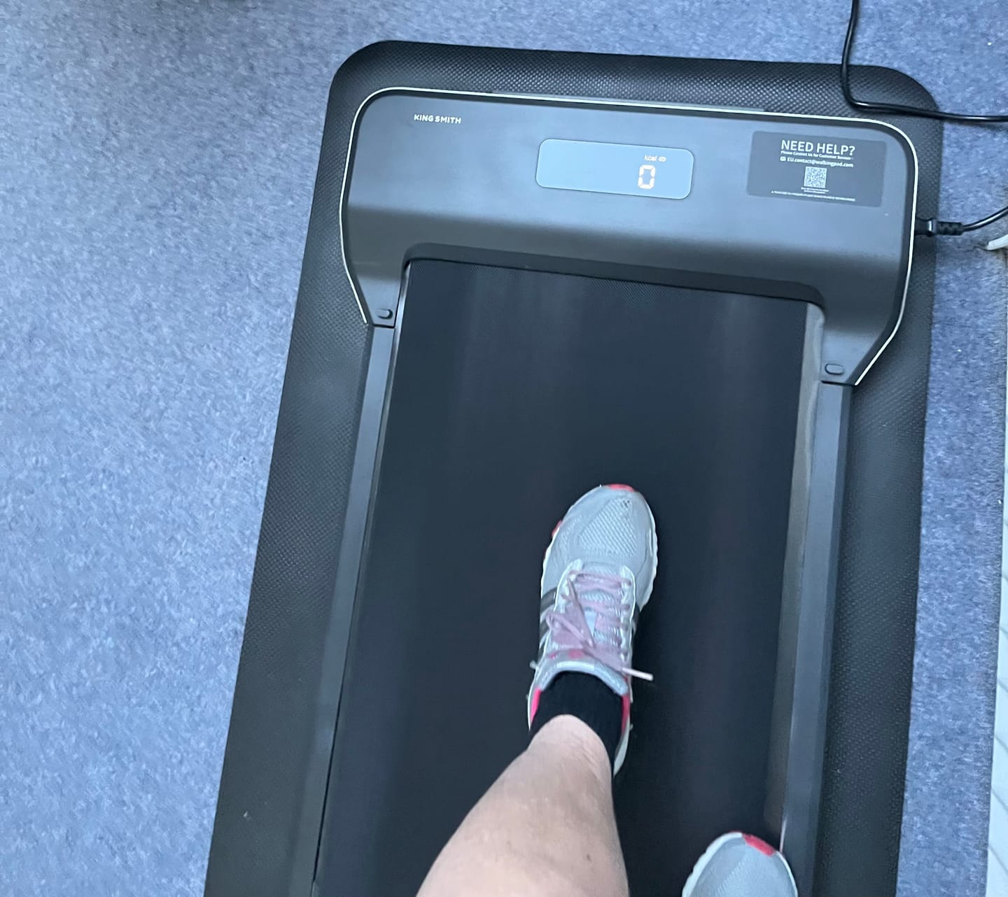 Customer photo review of WalkingPad Z1 Lightest Foldable Walking Treadmill 3.72MPH 242 lbs