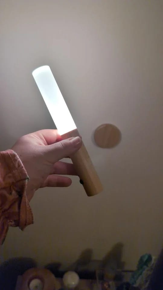 Customer photo review of Rechargeable Sensor Wall Light
