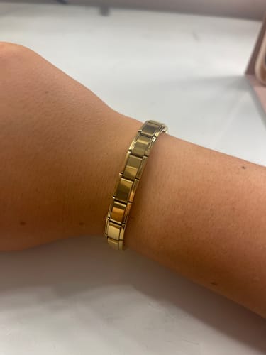 Customer photo review of Original Italian Charm Bracelet