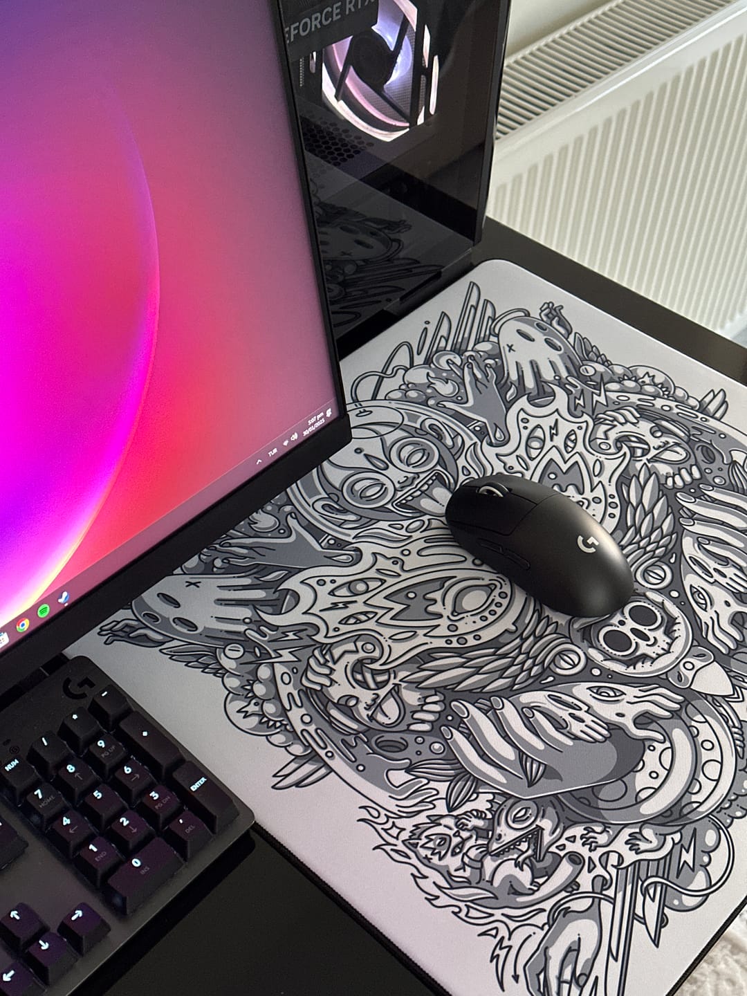 Customer photo review of Logitech G Pro X Superlight için Hoverpad V3 Mouse Skate