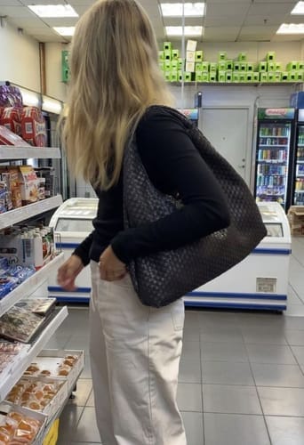 Customer photo review of Woven Bag XL