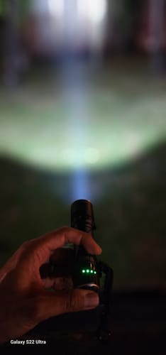 Customer photo review of EDC35 - 5000 lumens (Bundle)