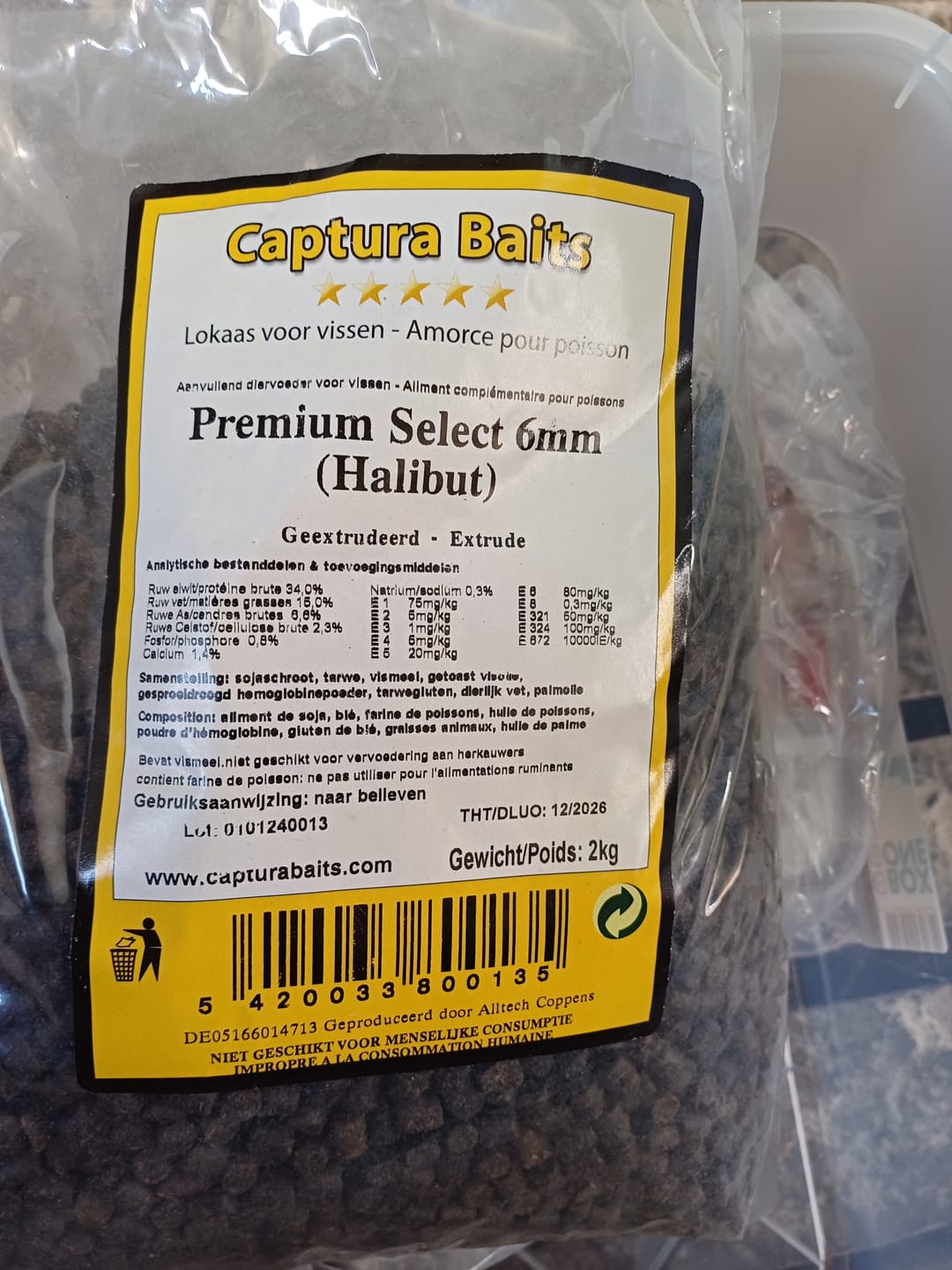Customer photo review of PREMIUM SELECT (BLACK HALIBUT) - ALLTECH COPPENS