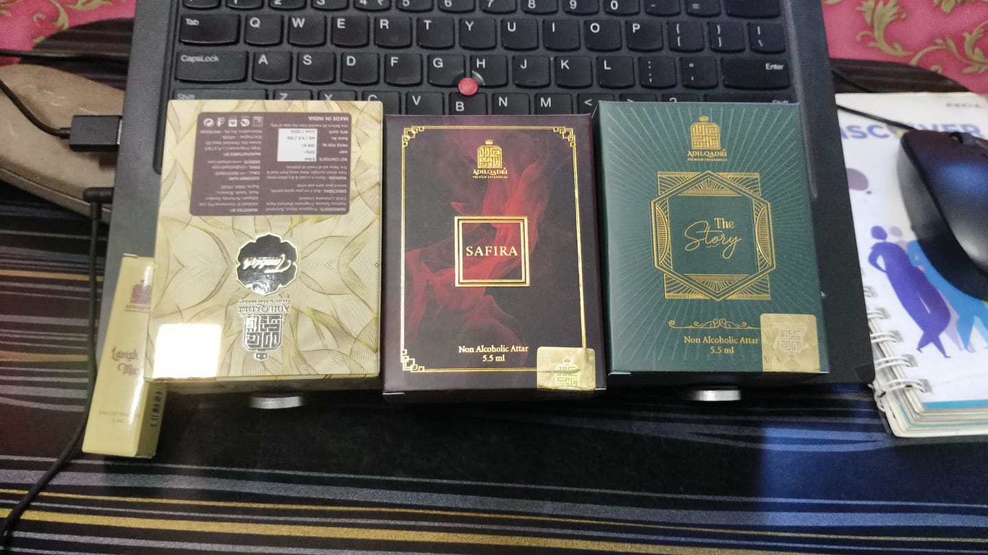 Customer photo review of Safira Luxury Attar Perfume