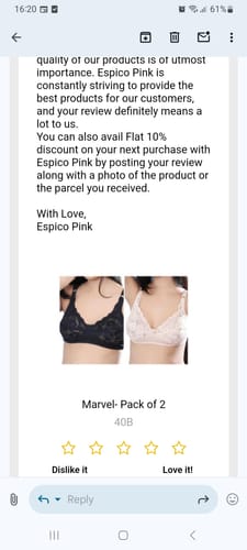Customer photo review of Marvel- Pack of 2