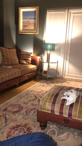 Customer photo review of Victorian Flowers Print