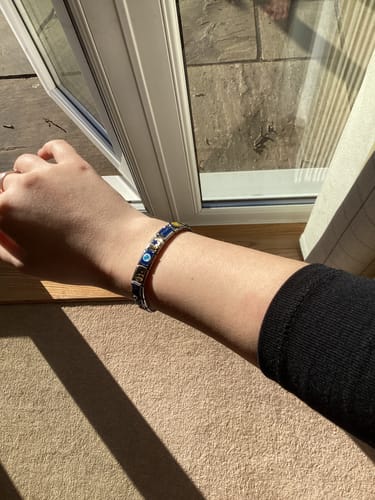 Customer photo review of Original Italian Charm Bracelet