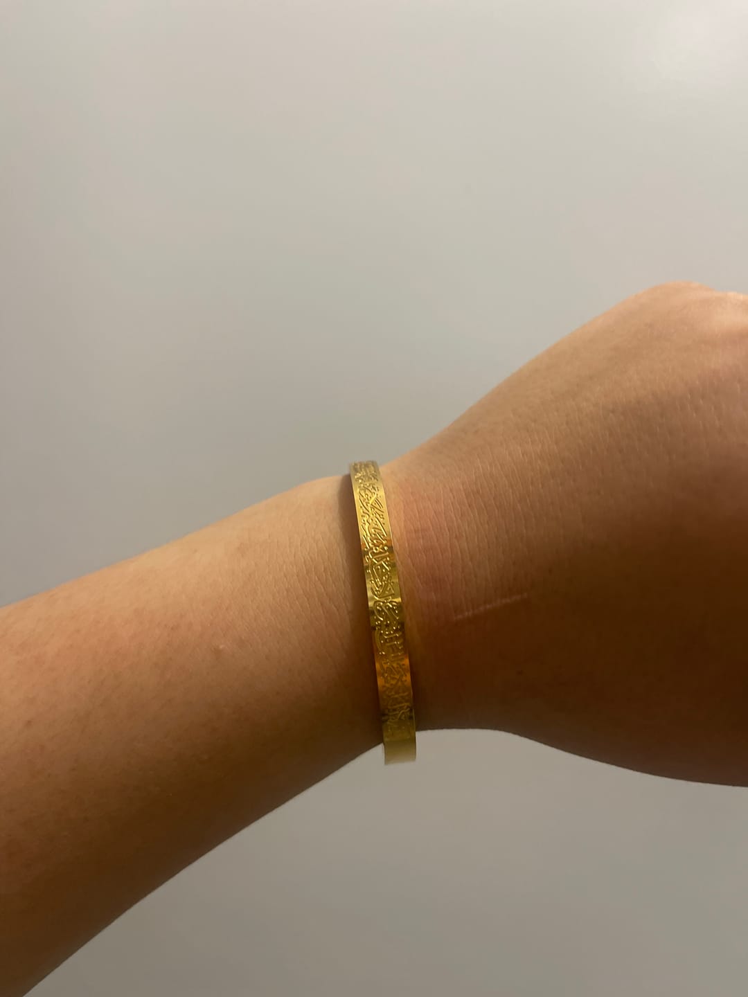 Customer photo review of Ayatul Kursi Cuff