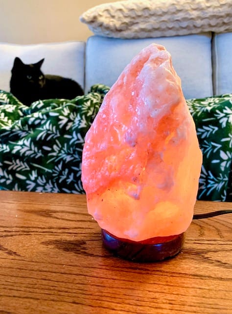 Customer photo review of Original Himalayan Salt Lamp (Medium)