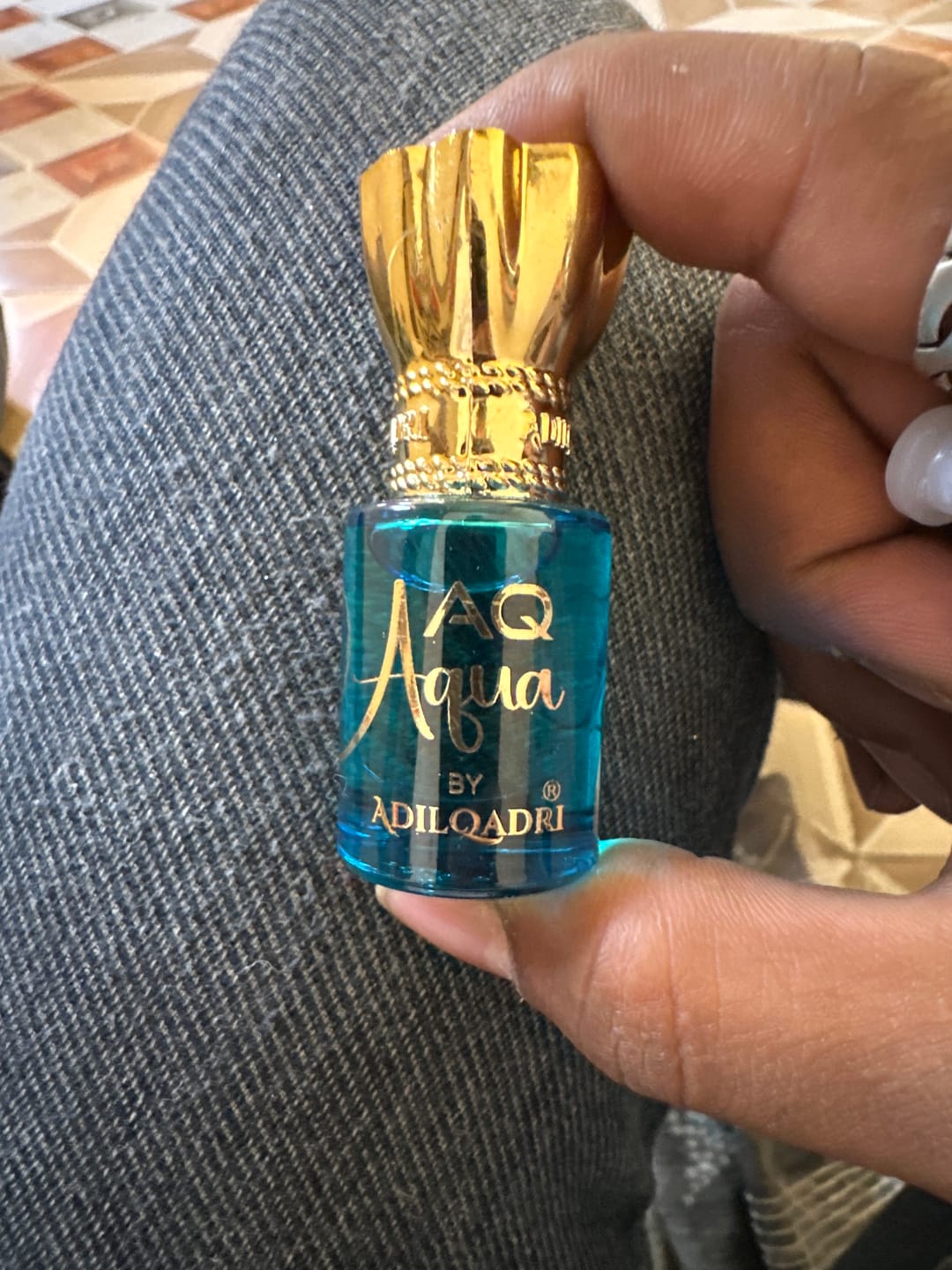 Customer photo review of AQ Aqua Luxury Attar Perfume