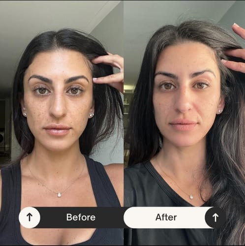 Customer photo review of Nourishing Face Pack
