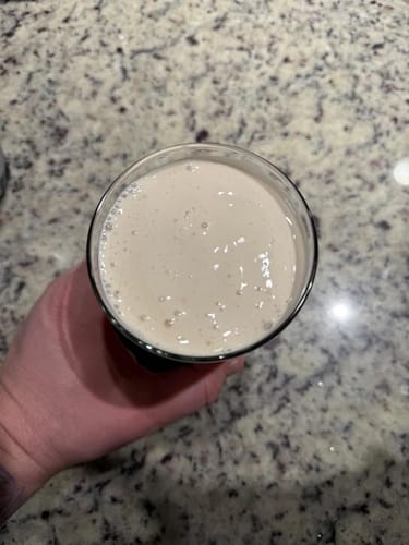 Customer photo review of Caramel Macchiato Collagen Peptides Shake powder