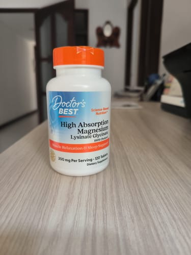 Customer photo review of Lisinato Glicinato de Magnesio